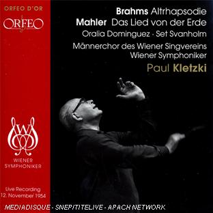 Rapsodie pour alto - Le chant de la terre - Front Cover