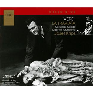 La Traviata - Opéra de Vienne 1971 - Front Cover