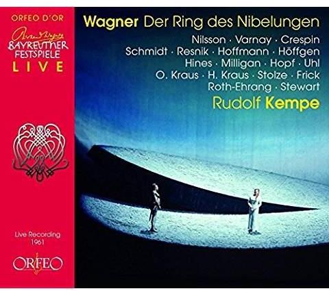 L'Anneau du Nibelung Festival de Bayreuth Live Recordings 1961 - Front Cover