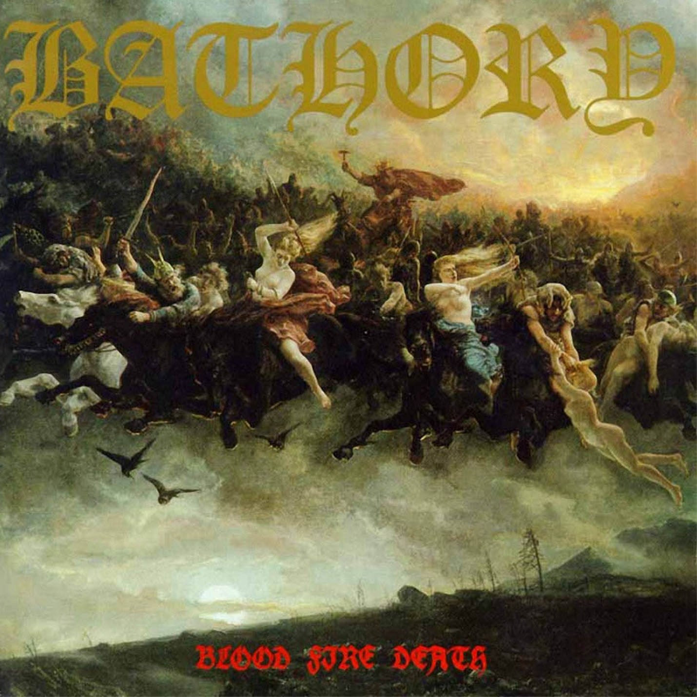 Blood Fire Death - Front Cover