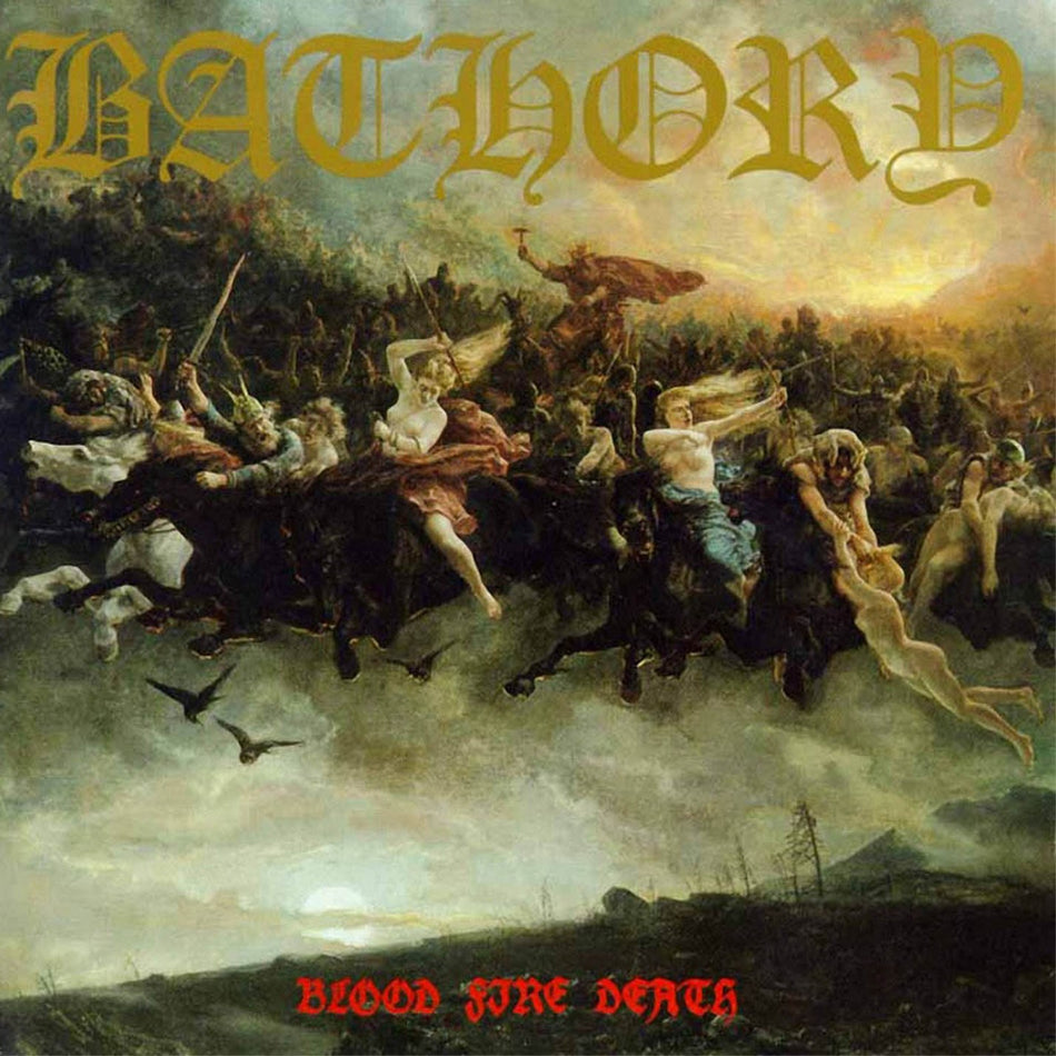 Blood Fire Death - Front Cover