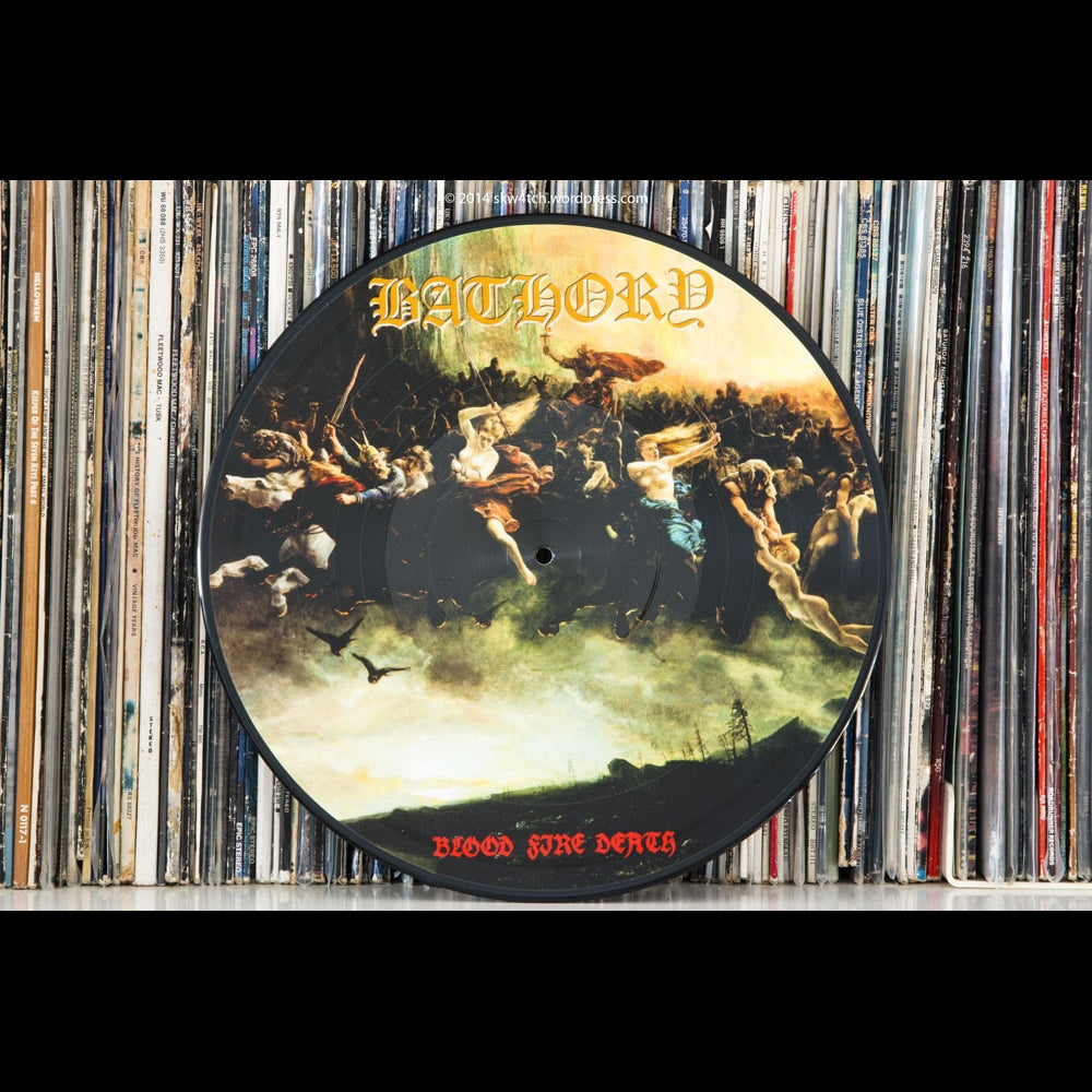 Blood Fire Death - Front Cover