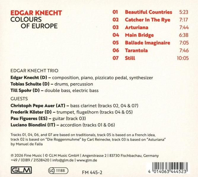 Colours Of Europe - Front Cover