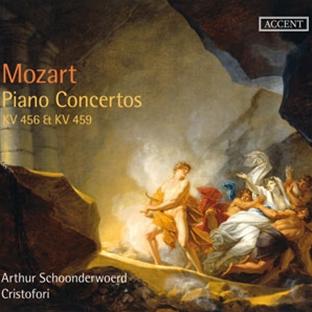 Concertos pour piano k456 et k459 - Front Cover