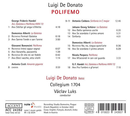 Polifemo - Front Cover