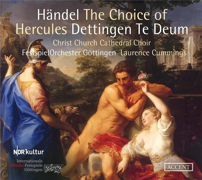 The Choice of Hercules - Dettingen Te Deum - Front Cover