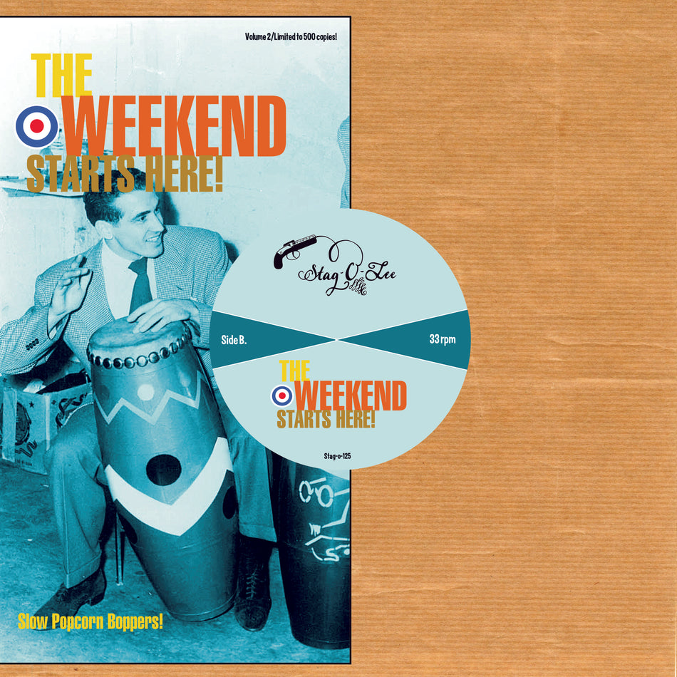 The Weekend Starts Here! Vol. 2 - Slow Popcorn Boppers - Front Cover
