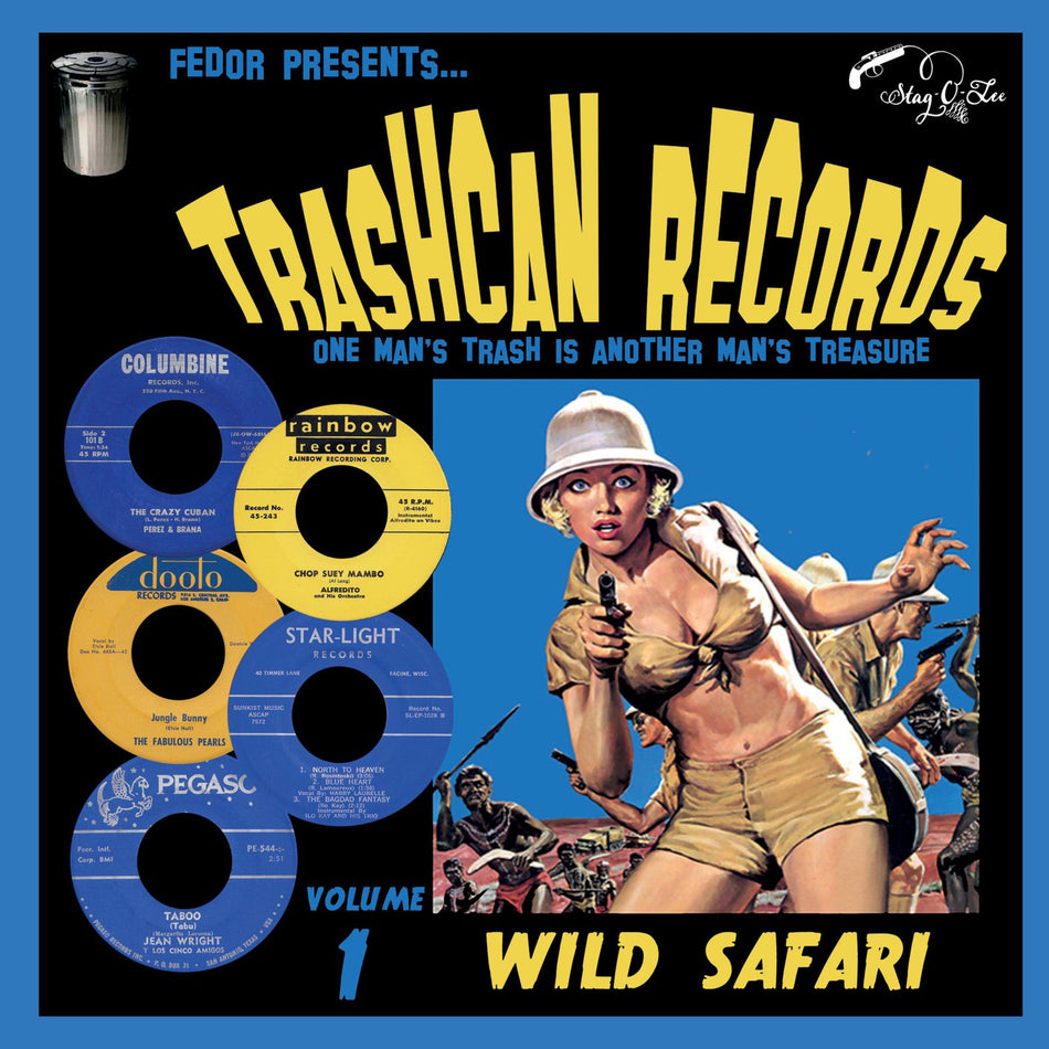 Trashcan Records 01: Wild Safari - Front Cover