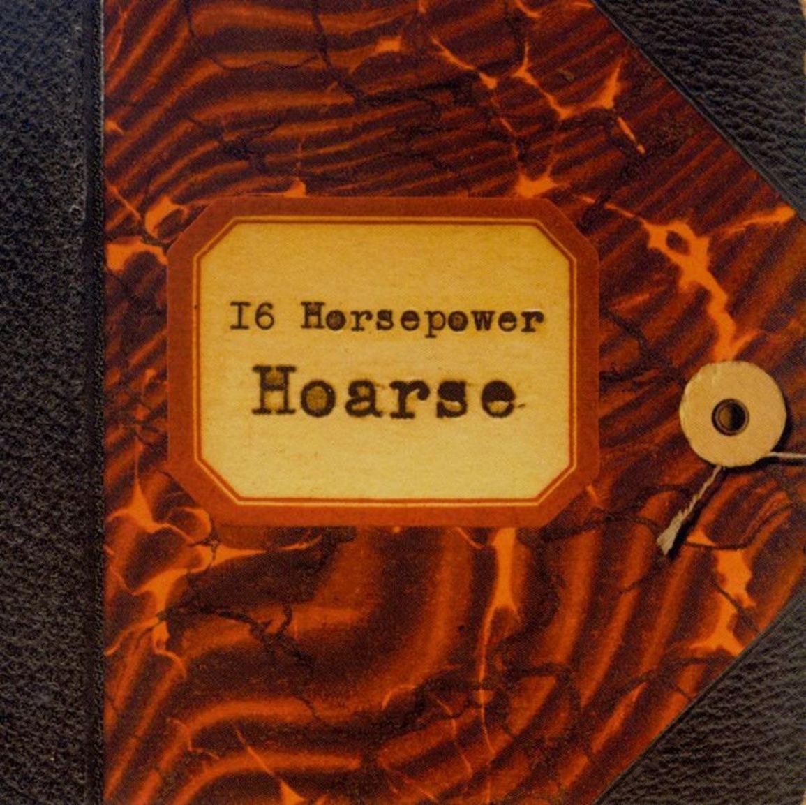 Hoarse Live/Oxblood Red Edition - Front Cover