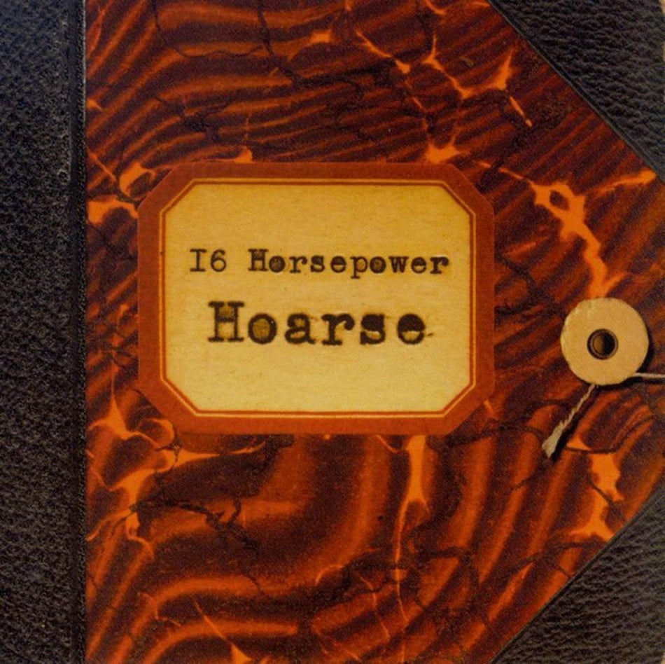 Hoarse Live/Oxblood Red Edition - Front Cover
