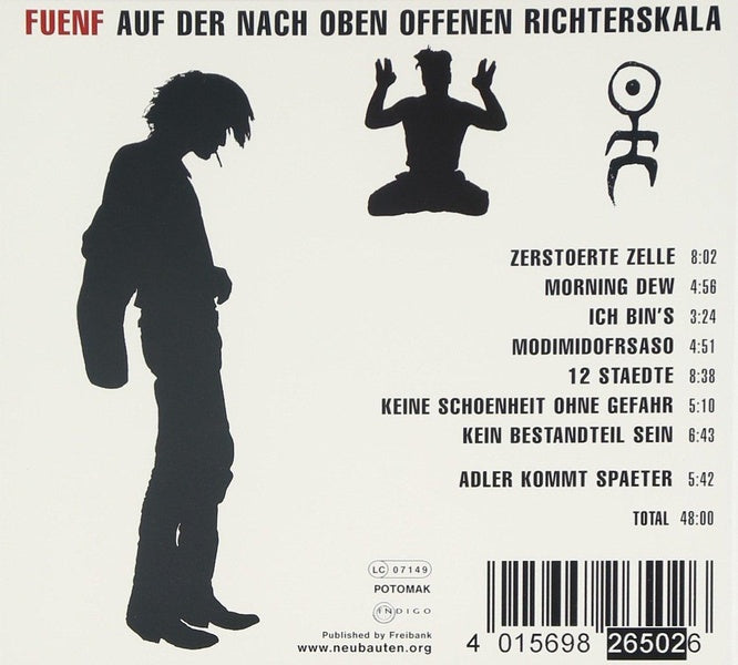 FUNF AUF DER NACH OBEN OFFENEN RICHTERSKALA - Front Cover