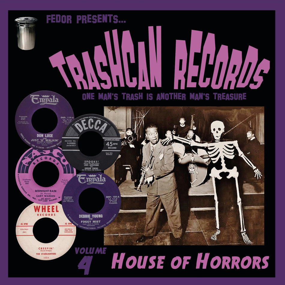 Trashcan Records Vol. 04 - House Of Horrors - Front Cover