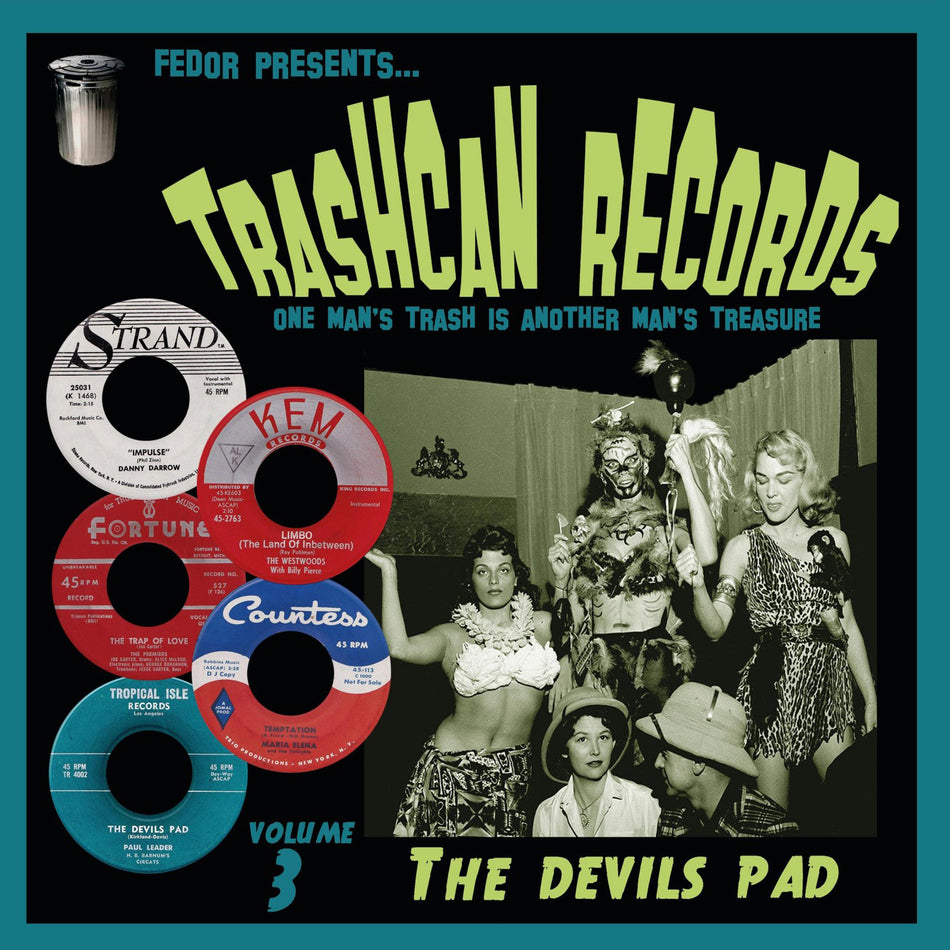 Trashcan Records Vol. 03 - The Devils Pad - Front Cover