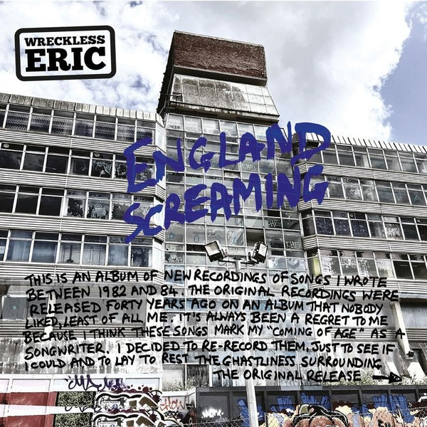 England Screaming - Front Cover