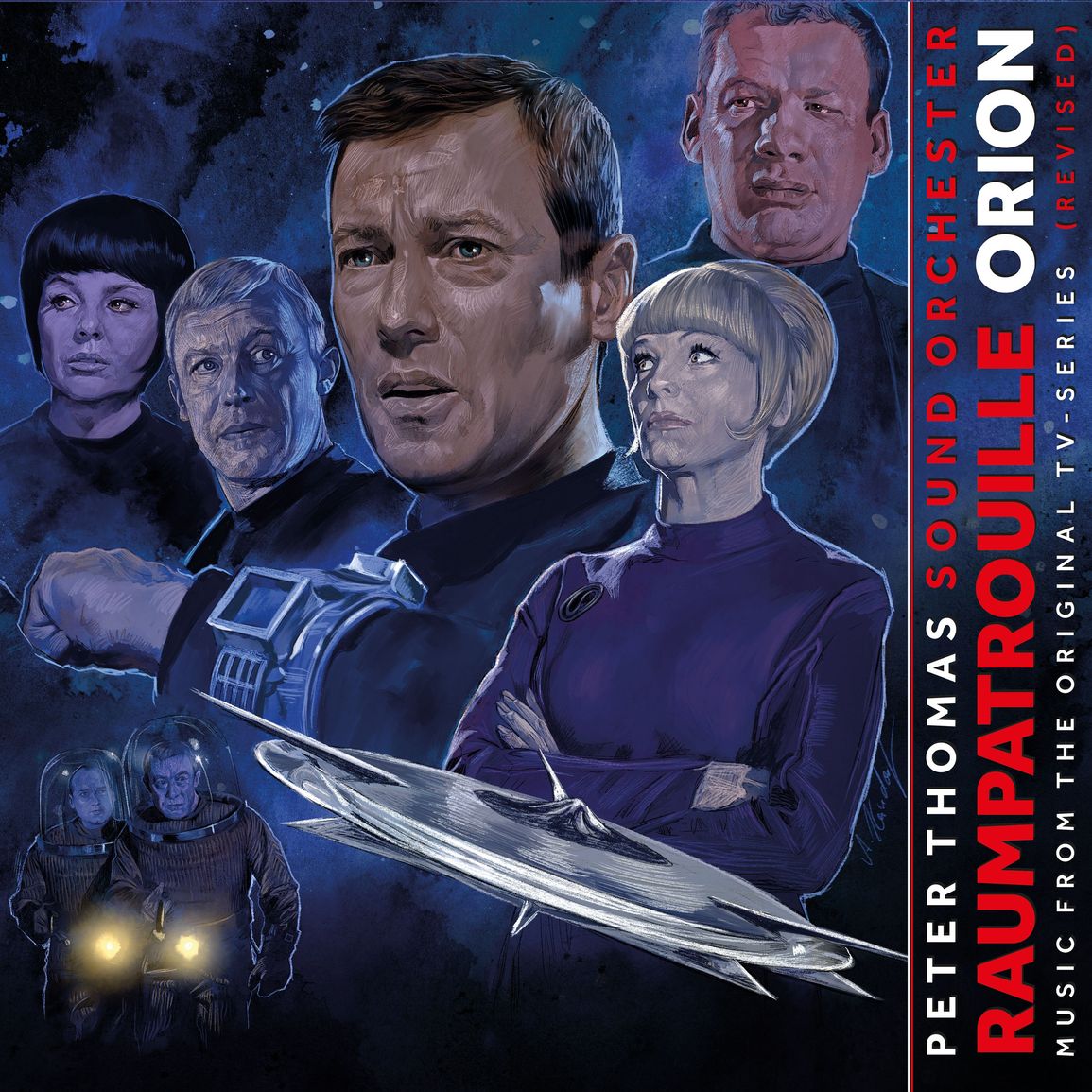 Raumpatrouille Orion/Music From The Original Tv Series - Front Cover