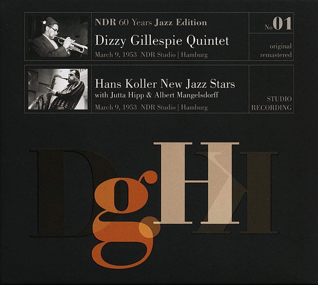 NDR 60 Years Jazz Edition Vol.1 / Dizzy Gillespie Quintet & Hans Koller New Jazz Stars (Vinyle LP - Gatefold) - Front Cover