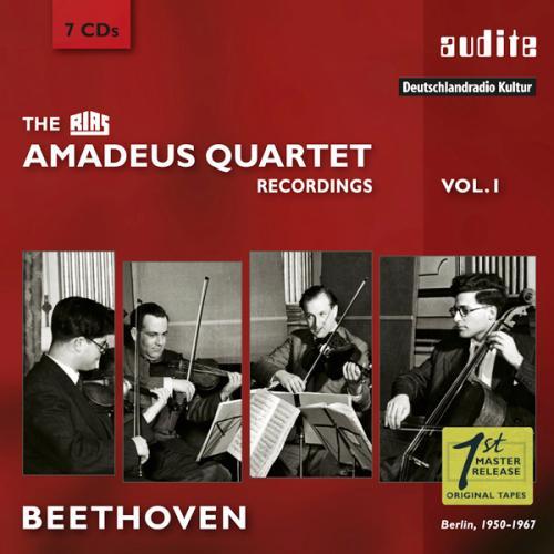 Rias Amadeus quartet recordings 1 - Front Cover