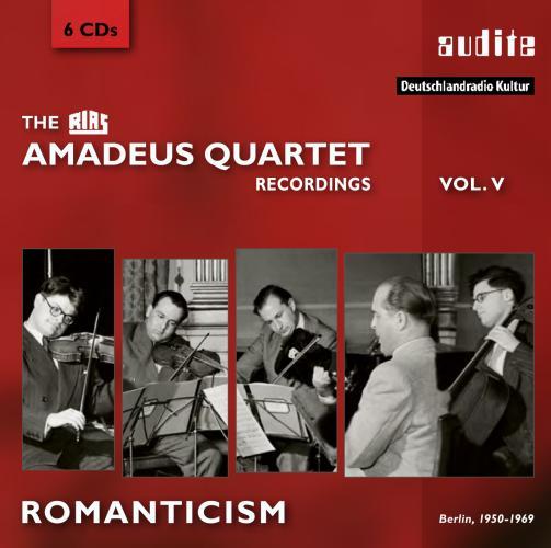 The Rias Amadeus Quartet Recordings, Volume 5 : Romanticism - Front Cover