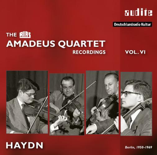 The Rias Amadeus Quartet Recordings Volume 6 Coffret Digipack - Front Cover