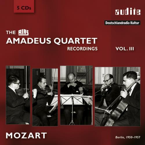 The Rias Amadeus Quartet recordings, volume 3 - 5 CD - Front Cover