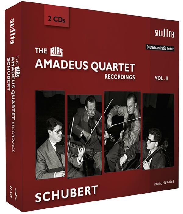 Rias Amadeus quartet recordings volume 2 - Schubert - Front Cover