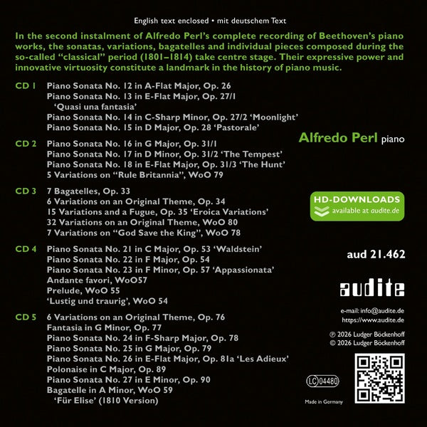 Intégrale des œuvres pour piano, Volume 2 - Front Cover