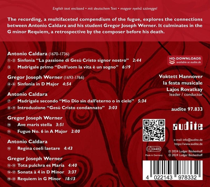 Sinfonias / Tota Pulchra Es Maria / Volume 4 - Front Cover