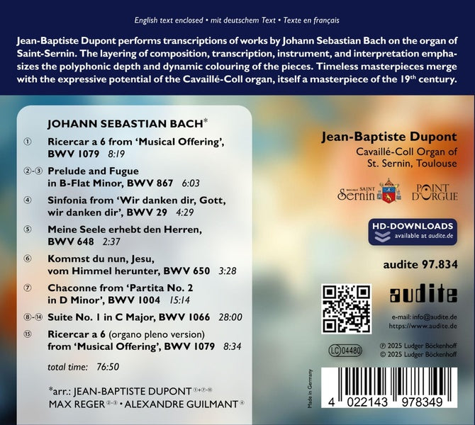 Arrangements & Transcriptions - Front Cover