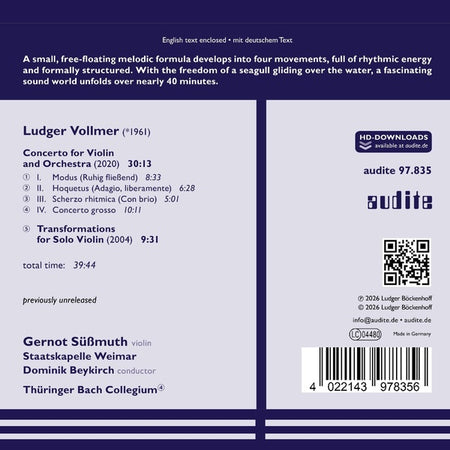 Concerto pour violon - Front Cover