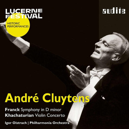 Symphony In D Minor / Violin Concerto / Lucerne 1954 - Front Cover