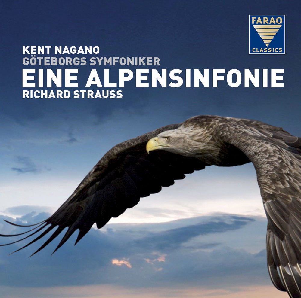 Strauss : Symphonie Alpestre / Kent Nagano - Vinyle LP 180 gr. - Front Cover