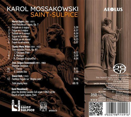 A l’orgue de Saint-Sulpice - Front Cover