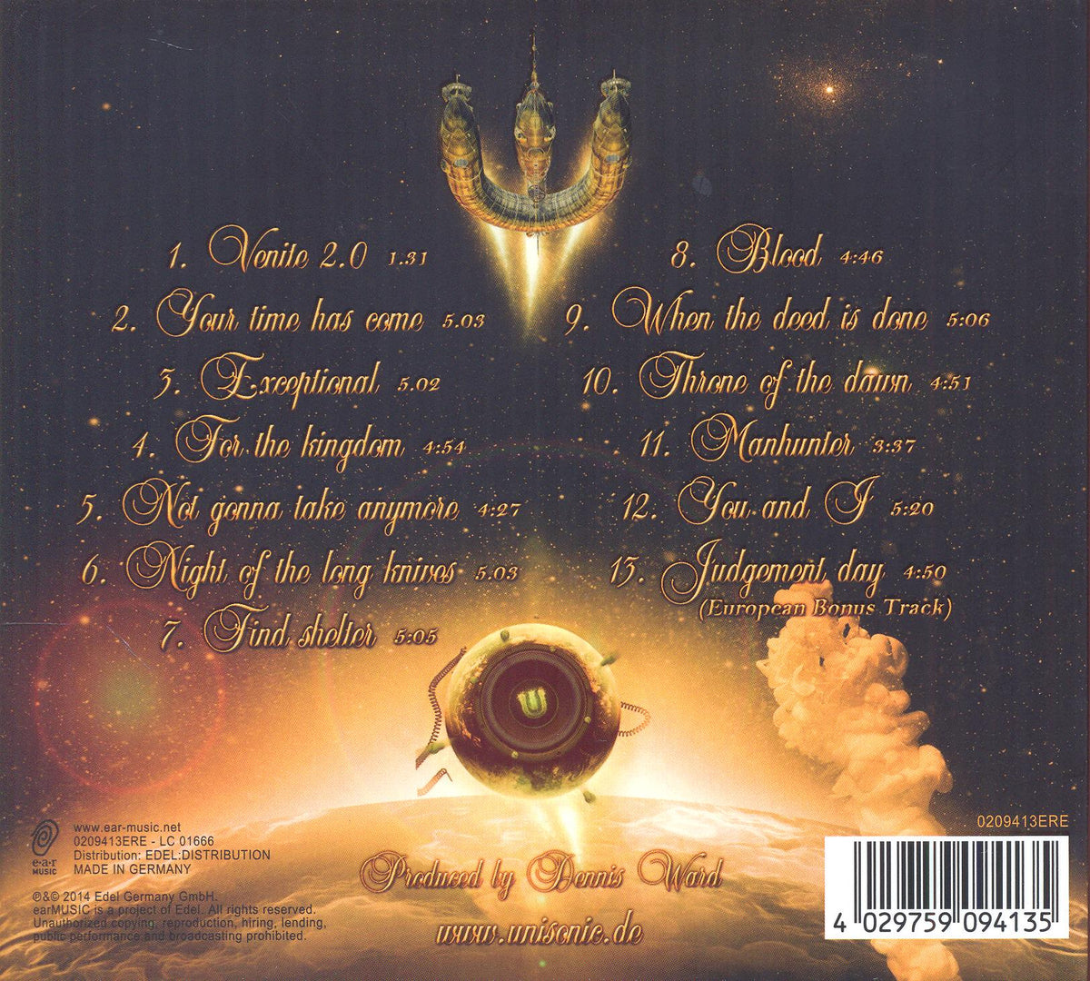 LIGHT OF THE DAWN - Back Cover