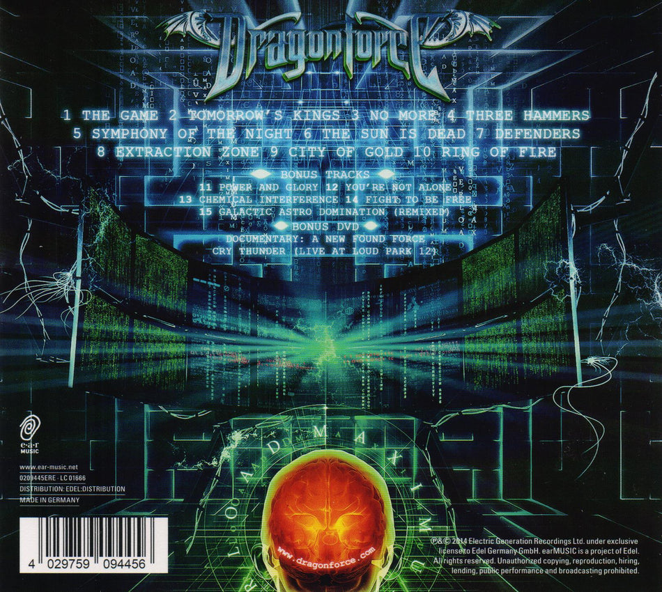 MAXIMUM OVERLOAD - Back Cover
