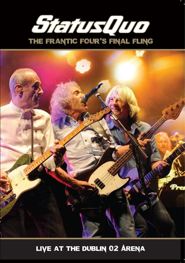 Frantic 4's final fling-live - Front Cover