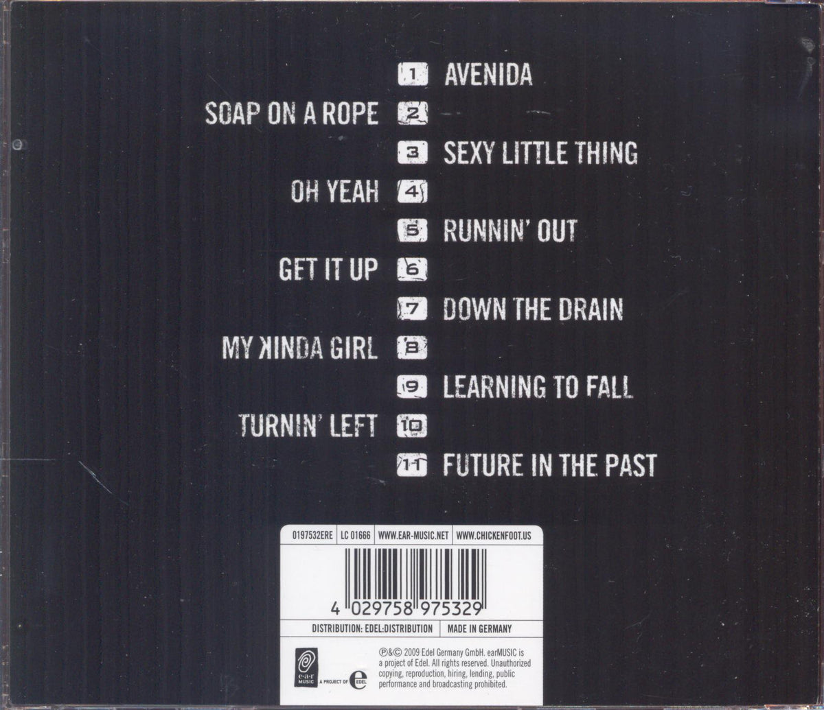 CHICKENFOOT - Back Cover