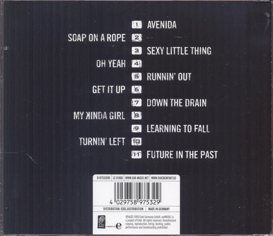 CHICKENFOOT - Back Cover