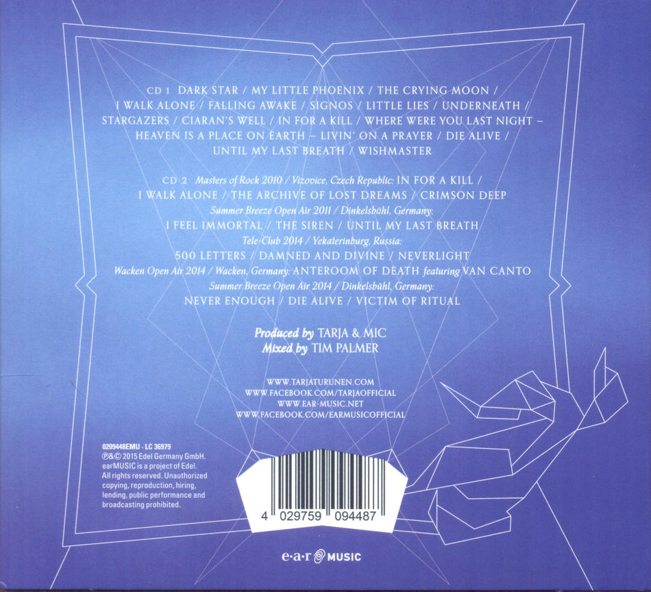 LUNA PARK RIDE - Back Cover