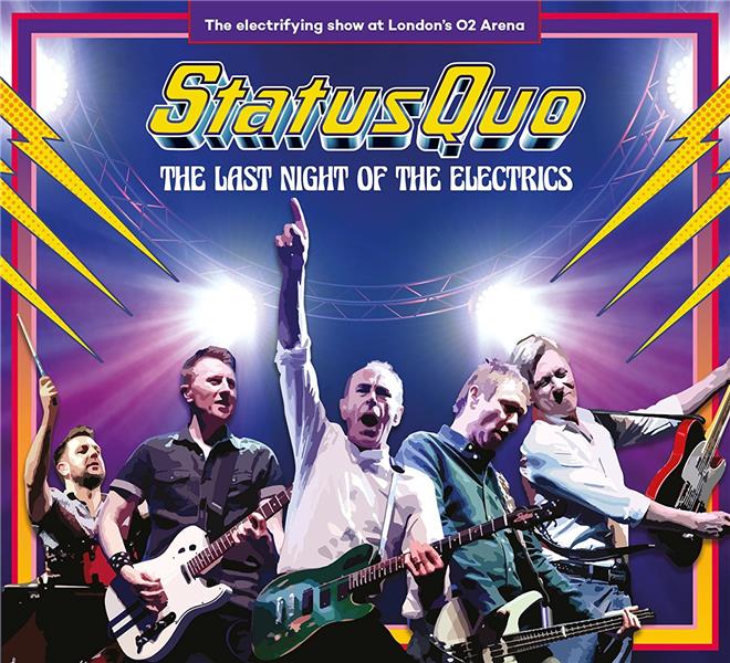 The last night of the electric - Front Cover