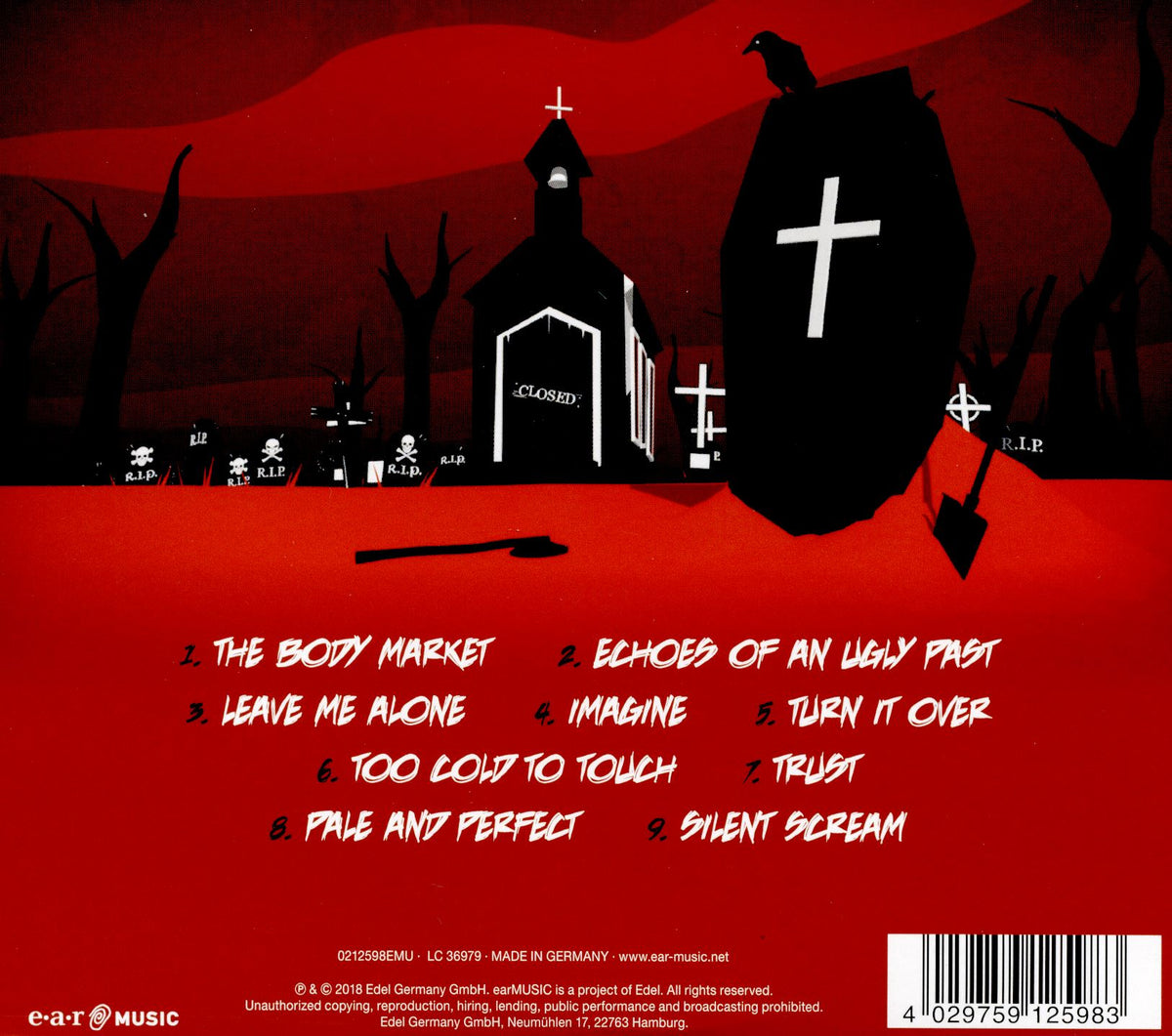 HEAVEN DOESNT WANT YOU AND HE - Back Cover