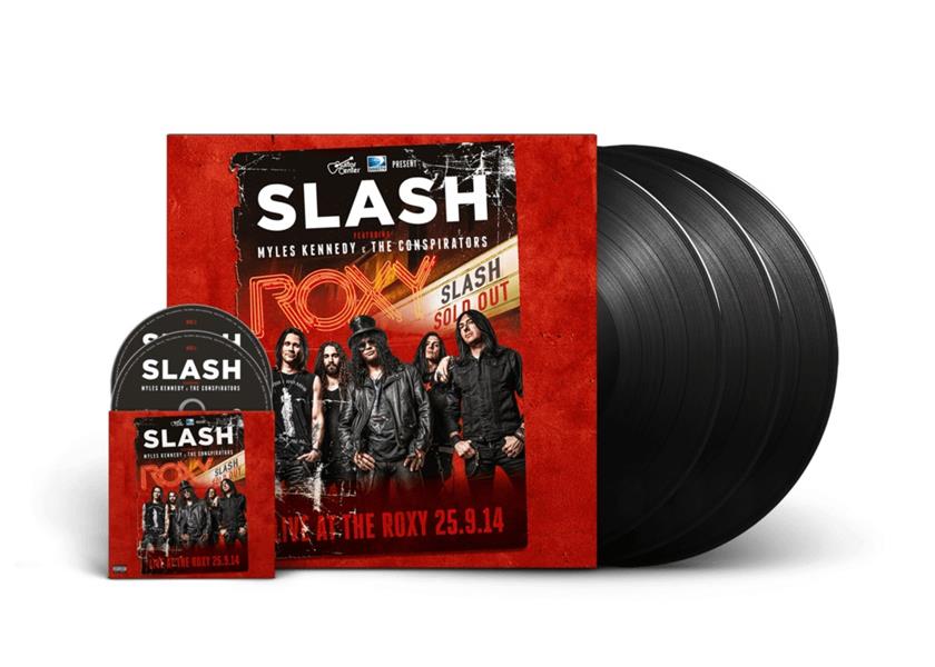 LIVE AT THE ROXY - Front Cover