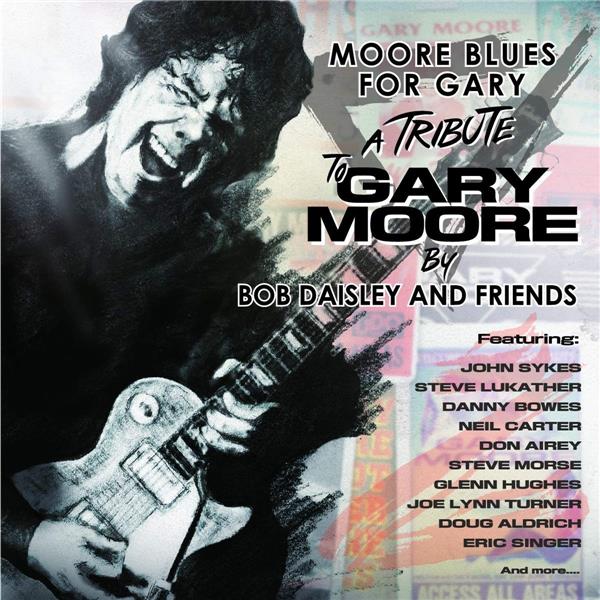 Moore blues for Gary - Front Cover