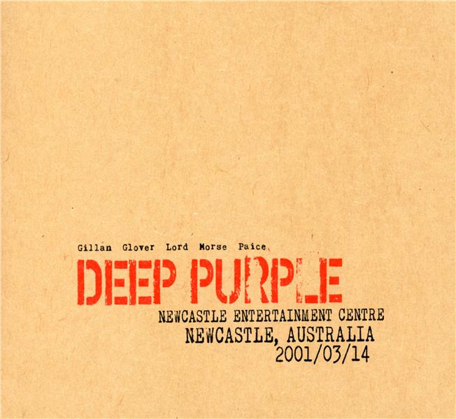 Live in Newcastle 2001 - Front Cover