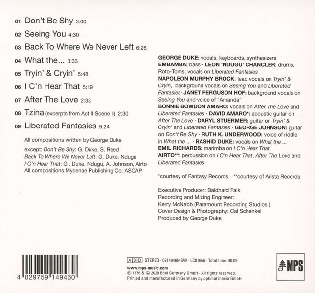 Liberated Fantasies - Front Cover