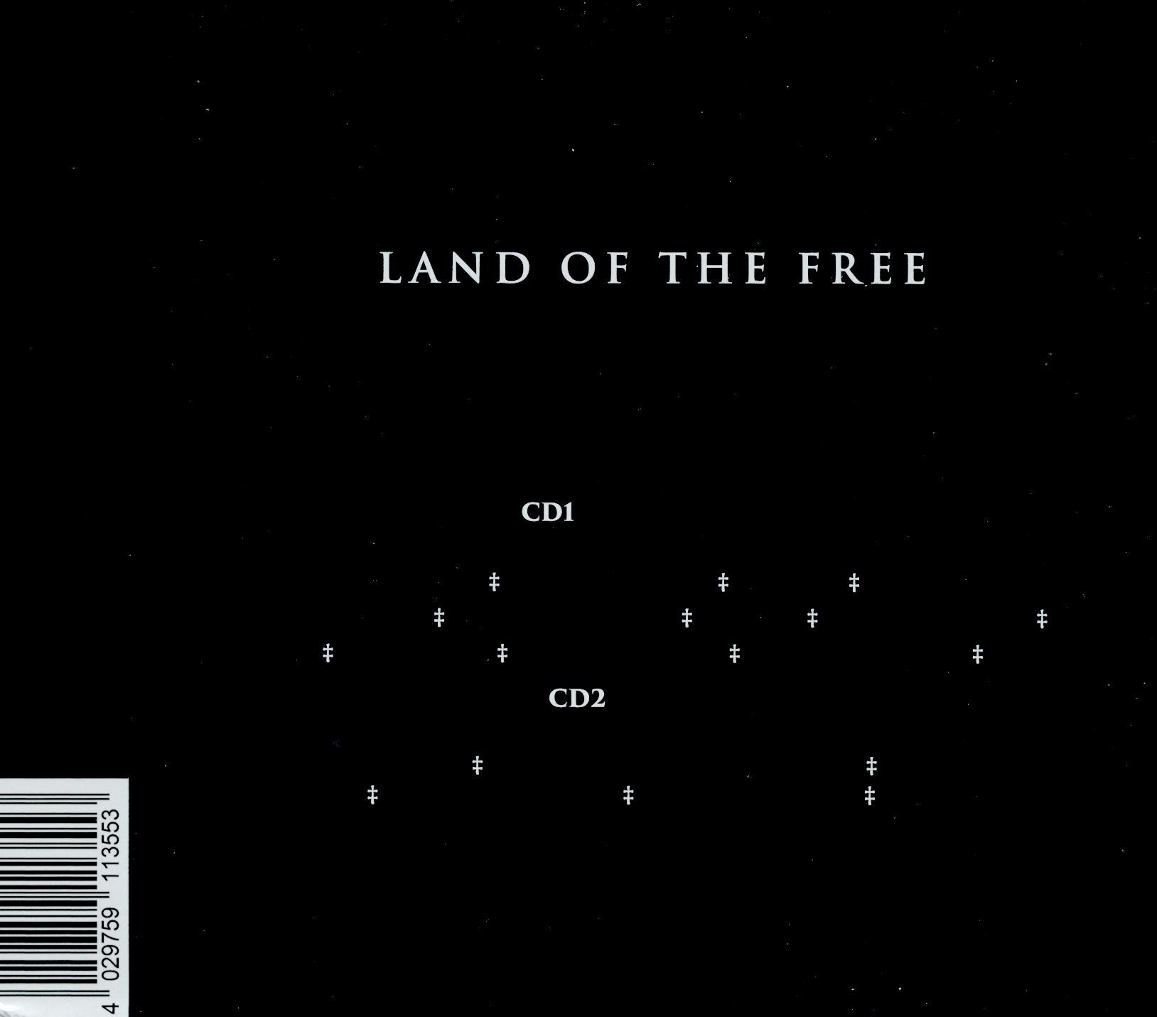 LAND OF THE FREE - Back Cover