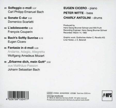 Rokoko Jazz - Jazz Versions of Work - Front Cover