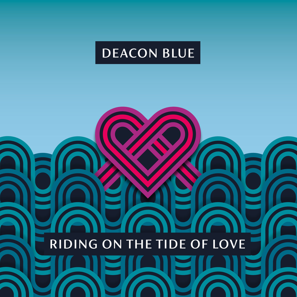 RIDING ON THE TIDE OF LOVE - Front Cover