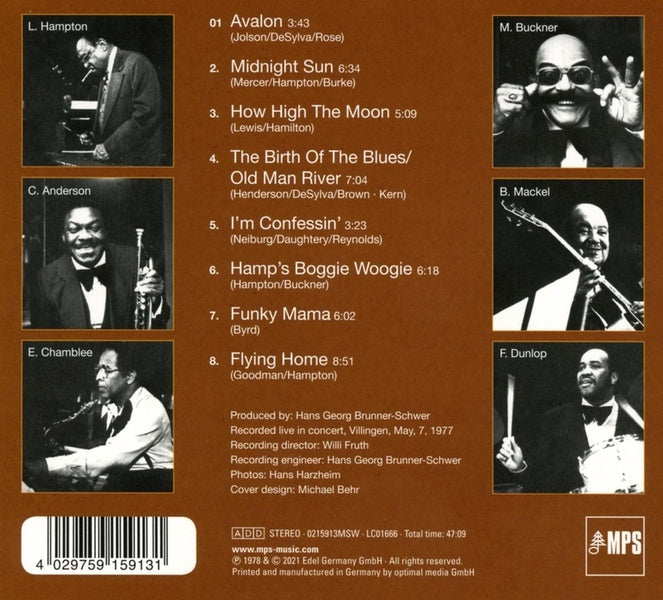 Alive and Jumping (With Milt Buckner and The All Stars) - Front Cover