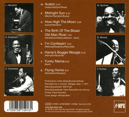 Alive and Jumping (With Milt Buckner and The All Stars) - Front Cover