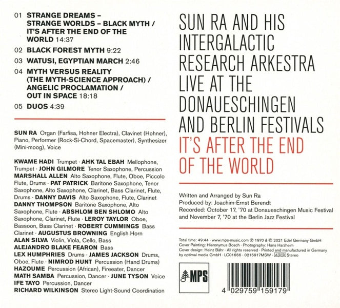 It's After The End of The World - Front Cover